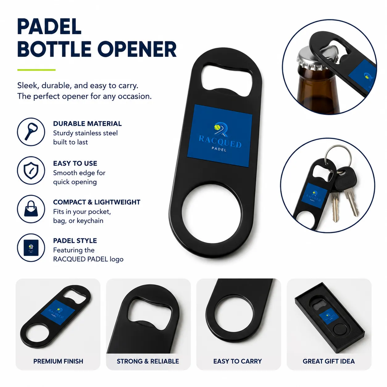 Padel Bottle Opener